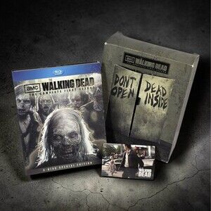 Walking Dead Season 1 Blu-ray 3 Disc Special Edition Box Set w Trading Card
